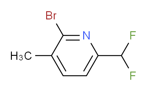 2-Bromo-6-(difluoromethyl)-3-methylpyridine