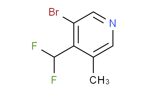 3-Bromo-4-(difluoromethyl)-5-methylpyridine