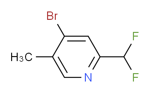 AM33535 | 1805314-83-3 | 4-Bromo-2-(difluoromethyl)-5-methylpyridine