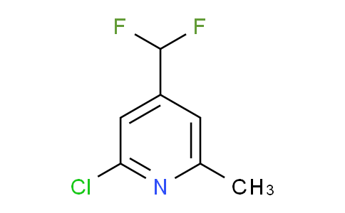 AM33548 | 1806760-10-0 | 2-Chloro-4-(difluoromethyl)-6-methylpyridine