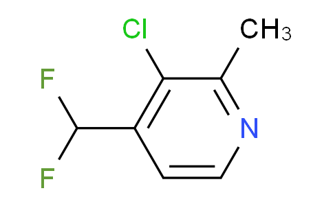 AM33558 | 1805033-33-3 | 3-Chloro-4-(difluoromethyl)-2-methylpyridine