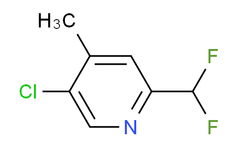 5-Chloro-2-(difluoromethyl)-4-methylpyridine