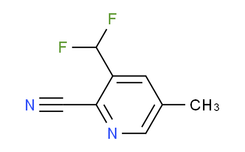 2-Cyano-3-(difluoromethyl)-5-methylpyridine