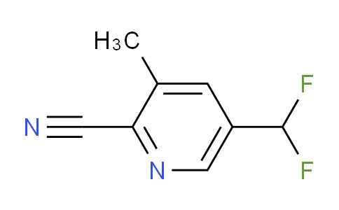 2-Cyano-5-(difluoromethyl)-3-methylpyridine