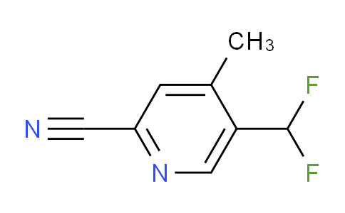2-Cyano-5-(difluoromethyl)-4-methylpyridine