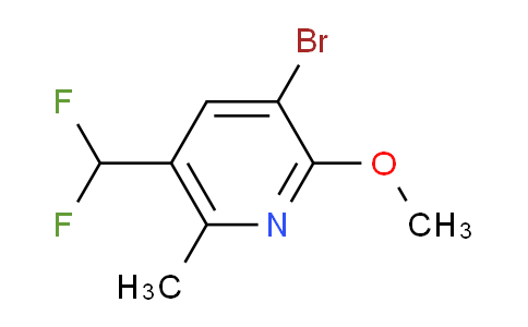 AM33619 | 1804464-64-9 | 3-Bromo-5-(difluoromethyl)-2-methoxy-6-methylpyridine