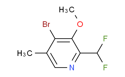 AM33620 | 1805246-52-9 | 4-Bromo-2-(difluoromethyl)-3-methoxy-5-methylpyridine