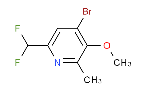 AM33622 | 1804857-84-8 | 4-Bromo-6-(difluoromethyl)-3-methoxy-2-methylpyridine
