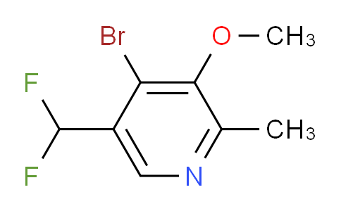 AM33624 | 1805348-35-9 | 4-Bromo-5-(difluoromethyl)-3-methoxy-2-methylpyridine