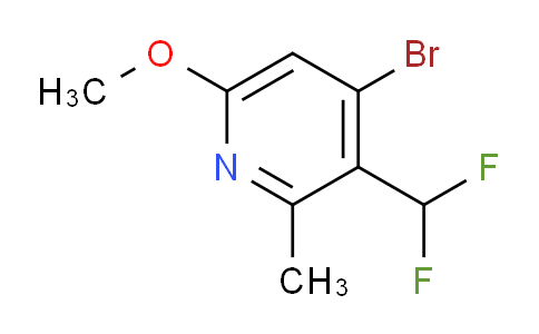 AM33625 | 1805171-73-6 | 4-Bromo-3-(difluoromethyl)-6-methoxy-2-methylpyridine