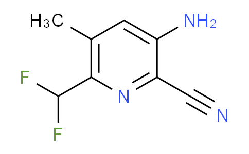 AM33630 | 1804484-19-2 | 3-Amino-2-cyano-6-(difluoromethyl)-5-methylpyridine