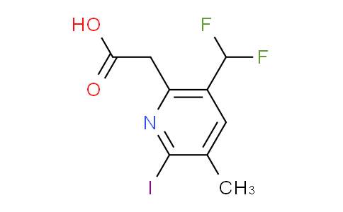 AM33655 | 1806947-78-3 | 5-(Difluoromethyl)-2-iodo-3-methylpyridine-6-acetic acid