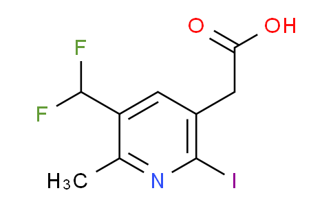 AM33657 | 1806857-63-5 | 3-(Difluoromethyl)-6-iodo-2-methylpyridine-5-acetic acid