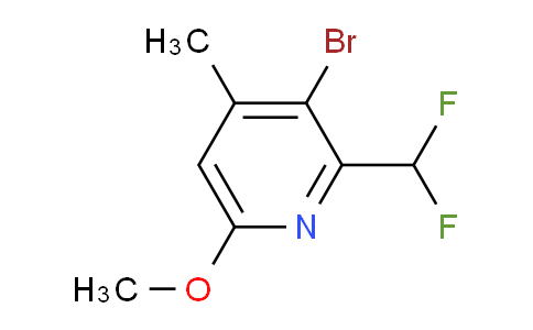 AM33660 | 1806908-94-0 | 3-Bromo-2-(difluoromethyl)-6-methoxy-4-methylpyridine