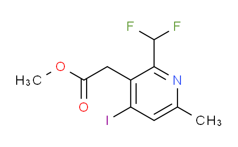 AM33661 | 1806949-24-5 | Methyl 2-(difluoromethyl)-4-iodo-6-methylpyridine-3-acetate