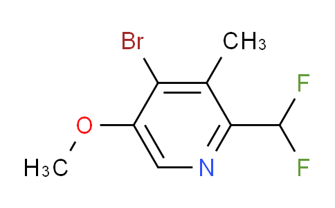 AM33671 | 1806866-95-4 | 4-Bromo-2-(difluoromethyl)-5-methoxy-3-methylpyridine