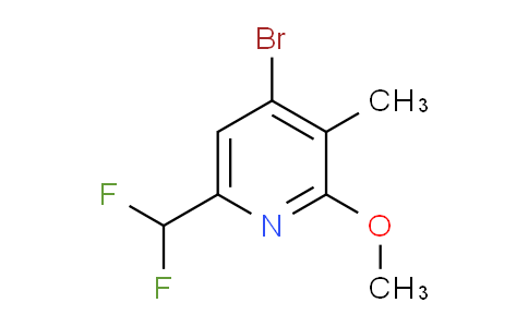AM33672 | 1805417-33-7 | 4-Bromo-6-(difluoromethyl)-2-methoxy-3-methylpyridine