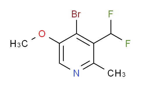 AM33673 | 1805246-59-6 | 4-Bromo-3-(difluoromethyl)-5-methoxy-2-methylpyridine