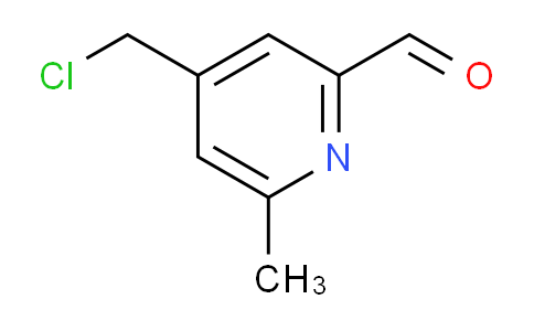 4-Chloromethyl-6-methylpicolinaldehyde