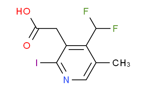 AM33686 | 1805545-27-0 | 4-(Difluoromethyl)-2-iodo-5-methylpyridine-3-acetic acid