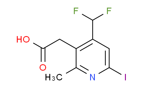 AM33687 | 1805419-07-1 | 4-(Difluoromethyl)-6-iodo-2-methylpyridine-3-acetic acid