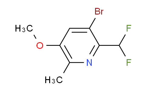 AM33692 | 1805919-61-2 | 3-Bromo-2-(difluoromethyl)-5-methoxy-6-methylpyridine