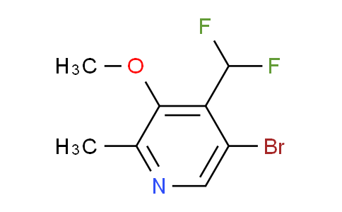 AM33693 | 1804857-72-4 | 5-Bromo-4-(difluoromethyl)-3-methoxy-2-methylpyridine