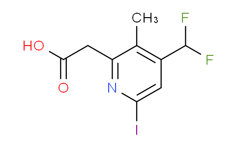 AM33705 | 1805088-25-8 | 4-(Difluoromethyl)-6-iodo-3-methylpyridine-2-acetic acid