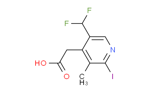 AM33706 | 1805545-44-1 | 5-(Difluoromethyl)-2-iodo-3-methylpyridine-4-acetic acid