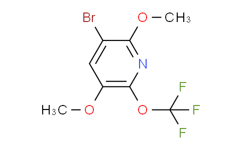 3-Bromo-2,5-dimethoxy-6-(trifluoromethoxy)pyridine
