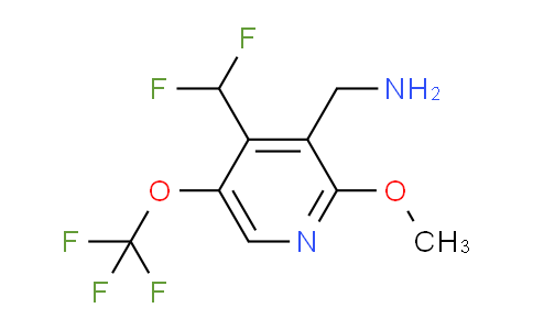 AM33722 | 1806261-96-0 | 3-(Aminomethyl)-4-(difluoromethyl)-2-methoxy-5-(trifluoromethoxy)pyridine