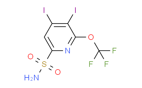 AM33730 | 1803456-70-3 | 3,4-Diiodo-2-(trifluoromethoxy)pyridine-6-sulfonamide
