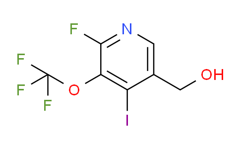 2-Fluoro-4-iodo-3-(trifluoromethoxy)pyridine-5-methanol