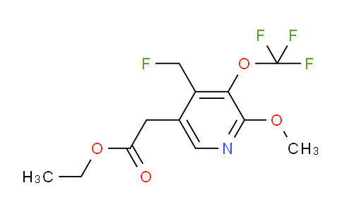 AM33741 | 1805098-71-8 | Ethyl 4-(fluoromethyl)-2-methoxy-3-(trifluoromethoxy)pyridine-5-acetate