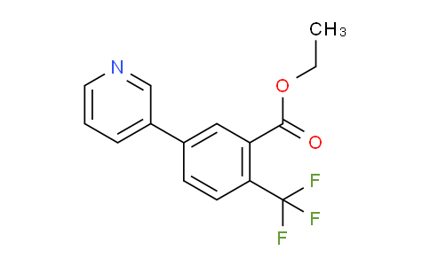 AM33748 | 1214350-22-7 | Ethyl 5-(pyridin-3-yl)-2-(trifluoromethyl)benzoate