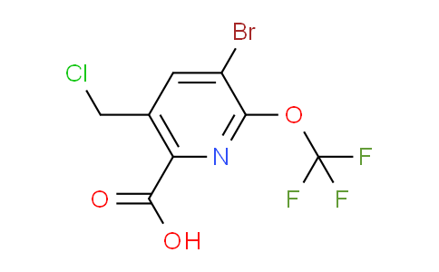 AM33749 | 1804447-96-8 | 3-Bromo-5-(chloromethyl)-2-(trifluoromethoxy)pyridine-6-carboxylic acid