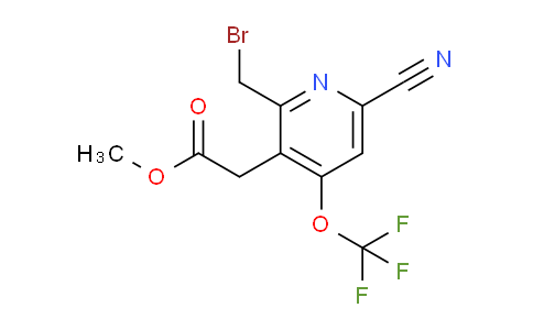AM33750 | 1804297-05-9 | Methyl 2-(bromomethyl)-6-cyano-4-(trifluoromethoxy)pyridine-3-acetate