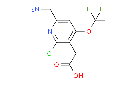 AM33759 | 1806242-31-8 | 6-(Aminomethyl)-2-chloro-4-(trifluoromethoxy)pyridine-3-acetic acid