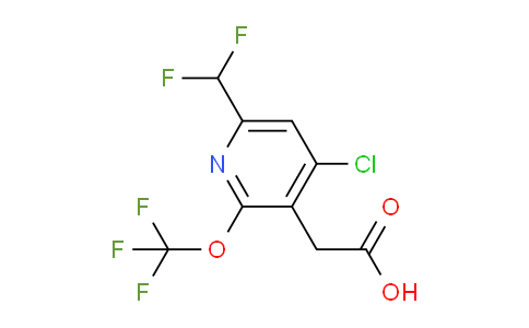 AM33761 | 1803964-34-2 | 4-Chloro-6-(difluoromethyl)-2-(trifluoromethoxy)pyridine-3-acetic acid
