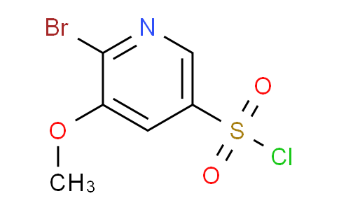 2-Bromo-3-methoxypyridine-5-sulfonyl chloride