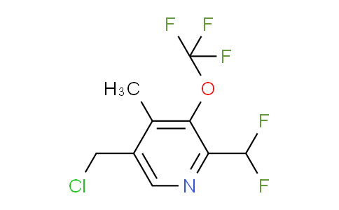AM33803 | 1361771-51-8 | 5-(Chloromethyl)-2-(difluoromethyl)-4-methyl-3-(trifluoromethoxy)pyridine
