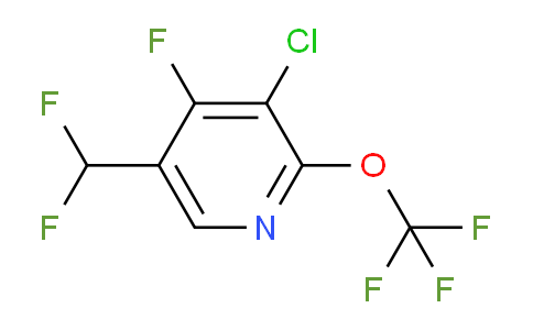 AM33814 | 1804639-98-2 | 3-Chloro-5-(difluoromethyl)-4-fluoro-2-(trifluoromethoxy)pyridine