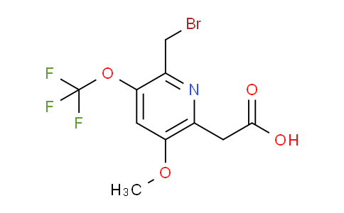 AM33817 | 1805150-75-7 | 2-(Bromomethyl)-5-methoxy-3-(trifluoromethoxy)pyridine-6-acetic acid