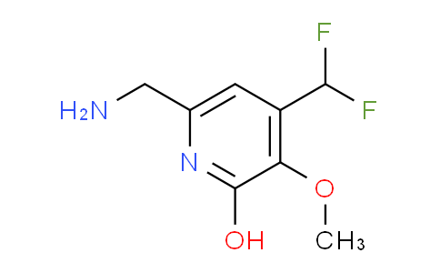 AM33823 | 1805202-81-6 | 6-(Aminomethyl)-4-(difluoromethyl)-2-hydroxy-3-methoxypyridine