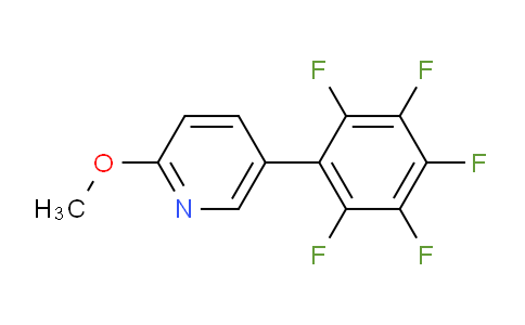 2-Methoxy-5-(perfluorophenyl)pyridine