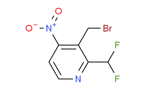 3-(Bromomethyl)-2-(difluoromethyl)-4-nitropyridine