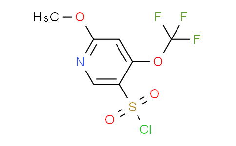 2-Methoxy-4-(trifluoromethoxy)pyridine-5-sulfonyl chloride