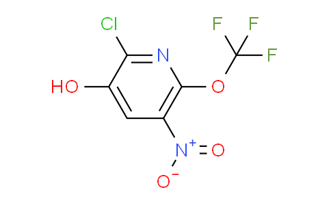 2-Chloro-3-hydroxy-5-nitro-6-(trifluoromethoxy)pyridine