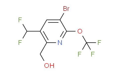 AM33845 | 1806076-63-0 | 3-Bromo-5-(difluoromethyl)-2-(trifluoromethoxy)pyridine-6-methanol