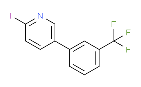 2-Iodo-5-(3-(trifluoromethyl)phenyl)pyridine